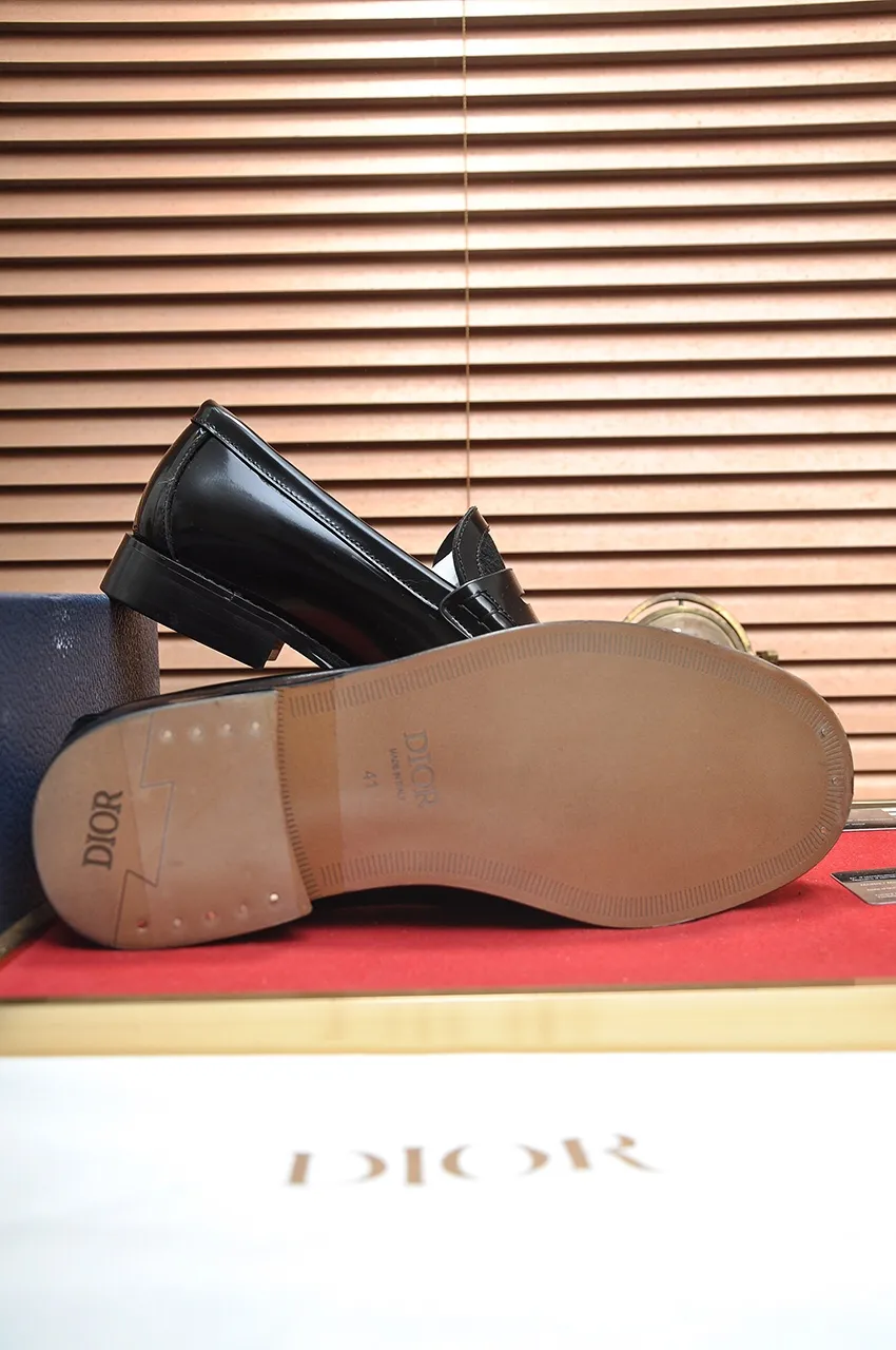 Men's shoes 💰560💶[Dior] (water-dyed cowhide lining) Dior original 1:1 high-quality factory, imported original materials, imported raw cowhide, water-dyed cowhide lining, original TPU outsole, code number: 38-44